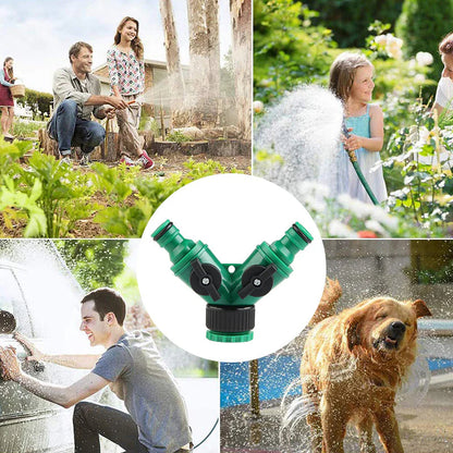 💰Többet vásárol, többet spórol!💧🚰Kétfejes vízcsap elosztó – Egy csapból két vízkimenet！