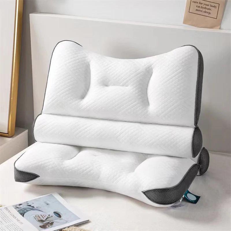 🎁Minél többet vásárol annál többet spórol😴 Ergonomikus nyakpárna – természetes görbület + hipoallergén anyagok!