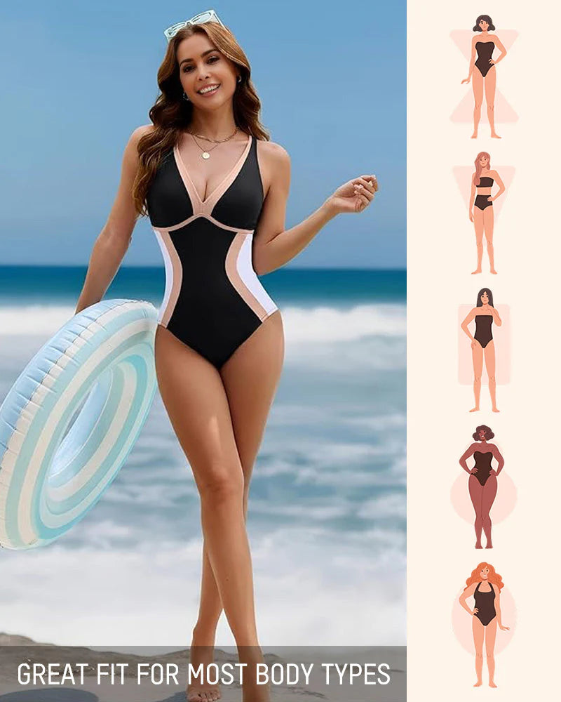 🏖️👙Haskontroll és kiváló tartás – Karcsú sziluett tengerparton!！