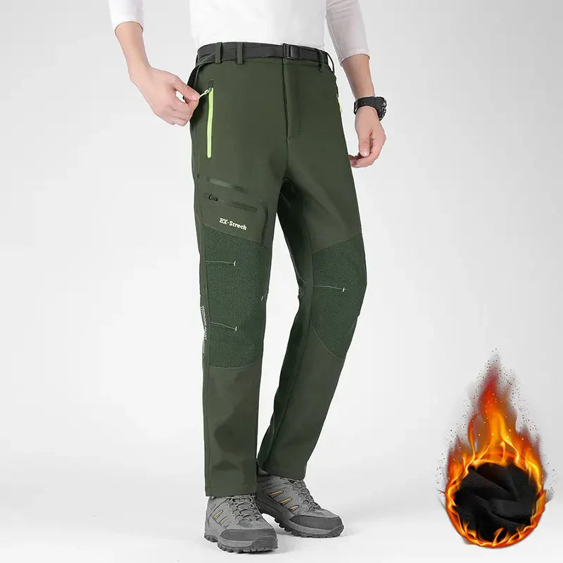 👖Extra méretű szélálló és meleg kültéri nadrág a gondtalan túrázáshoz🏃