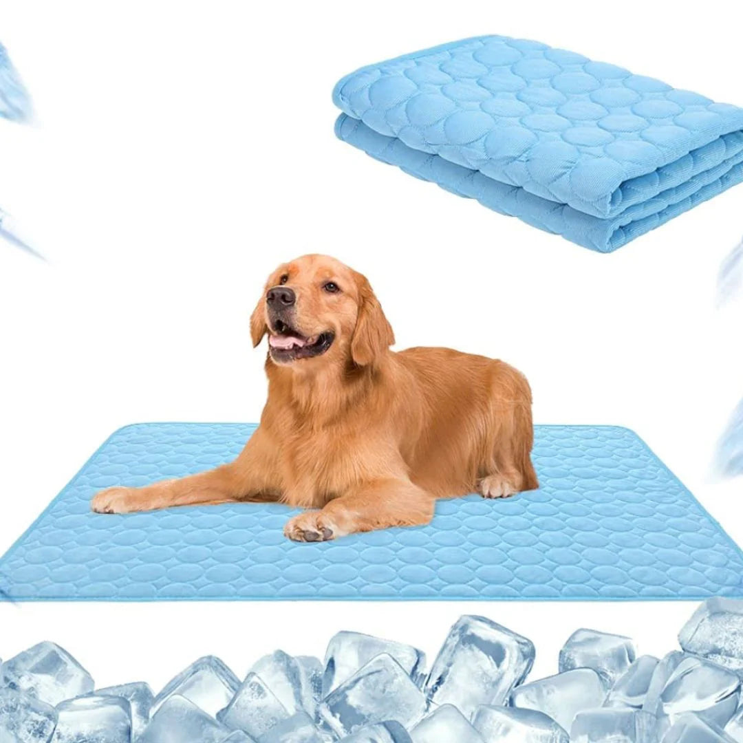 🐱🐶Emalova – Hűsítő matrac a nyárra❄️ Háziállat hűtőalátét – Áram és víz nélkül hűt kutyák és macskák számára!