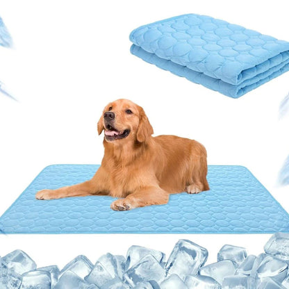 🐱🐶Emalova – Hűsítő matrac a nyárra❄️ Háziállat hűtőalátét – Áram és víz nélkül hűt kutyák és macskák számára!