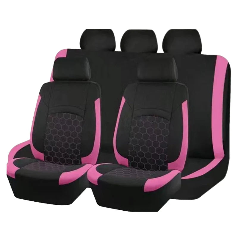 💥🎉49% árcsökkentés💺🚗Univerzális, 9 darabból álló autóüléshuzat-készlet, 5 üléses modellekhez🛡️!