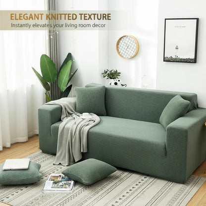 😜40% árcsökkentés🧶 Puha védő huzat🛋️ Kötött jakár kanapéhuzat – Rugalmas, újjávarázsolja a régi kanapédat!