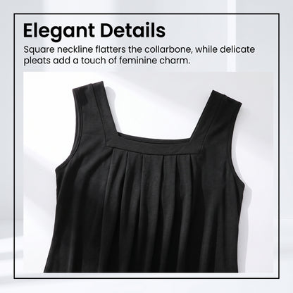🎁Ingyenes gyönyörű nyaklánc🌸👗 Boho virágmintás pántos felső – Oldalhasítékkal, 8 színben, S–3XL-ig! 💃✨