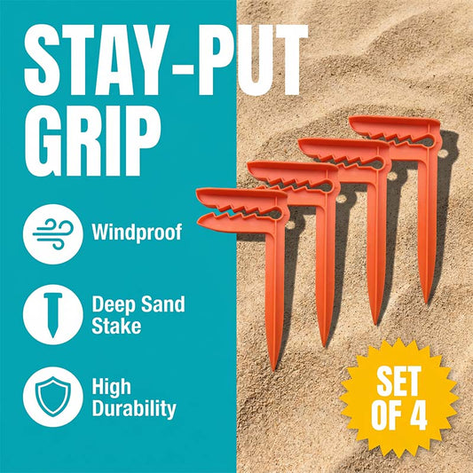 🎁2+2 INGYEN🌊 Szélbiztos strandpaplan csipesz – Homokba és fűbe egyaránt tökéletesen rögzít 🏖️🌬️