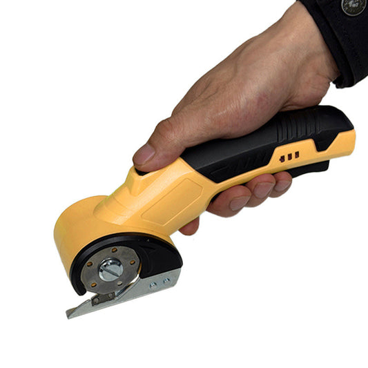 🔋 Type-C újratölthető szövetvágó✂️ LED világításos vezeték nélküli elektromos vágóolló!