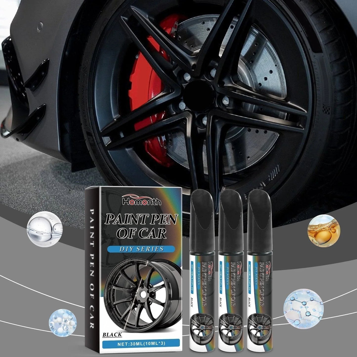 🎁 2+1 INGYEN🚗 Autófelni karcjavító toll – Könnyen eltünteti a kerékkarcolásokat！