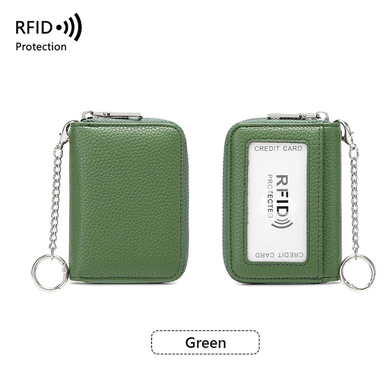 🔥1+1 ingyenes💳 RFID-védelemmel ellátott PU bőröpenztárca🃏 Harmónikaszerkezetű kártyatartó – Rendeltetlen tárolás minden napra!