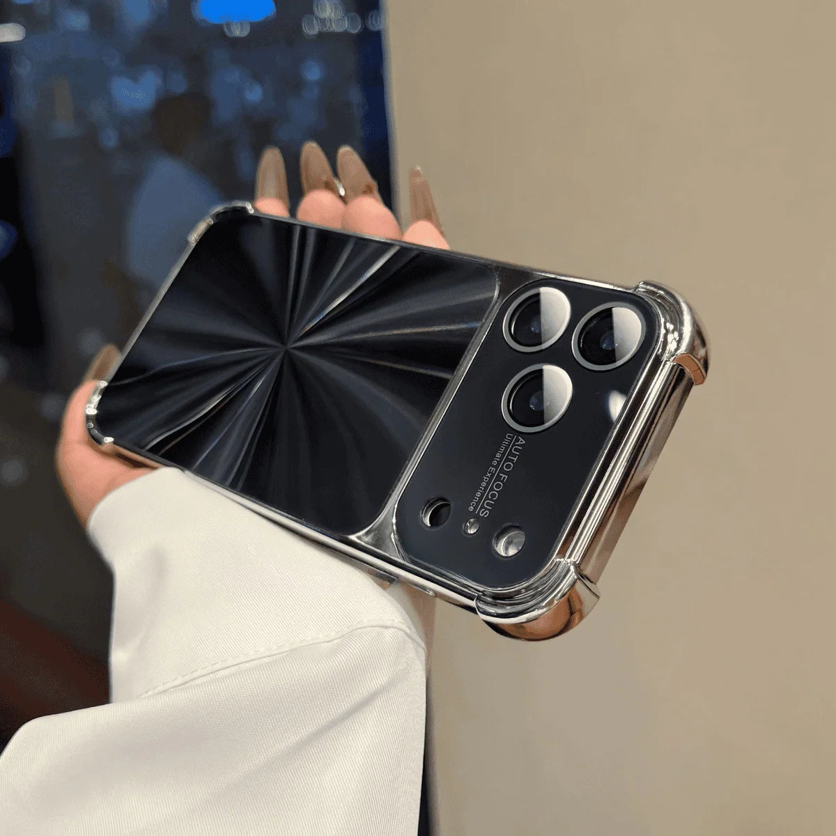 🎉Bestseller akció🔥1+1 ingyenes📱💎 Drop-Proof CD - As Thin As Bare Phone: Sparkle & Safety in One Case!