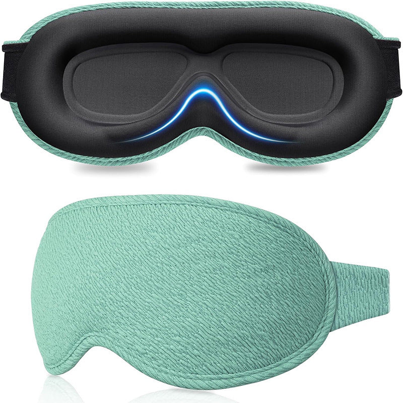 🔥1+1 ingyenes🌙 Kontúrozott memóriahabos szemmaszk😴 3D ergonomikus alvószemmaszk – 100% fényzáró, nyomásmentes kényelem egész évben!