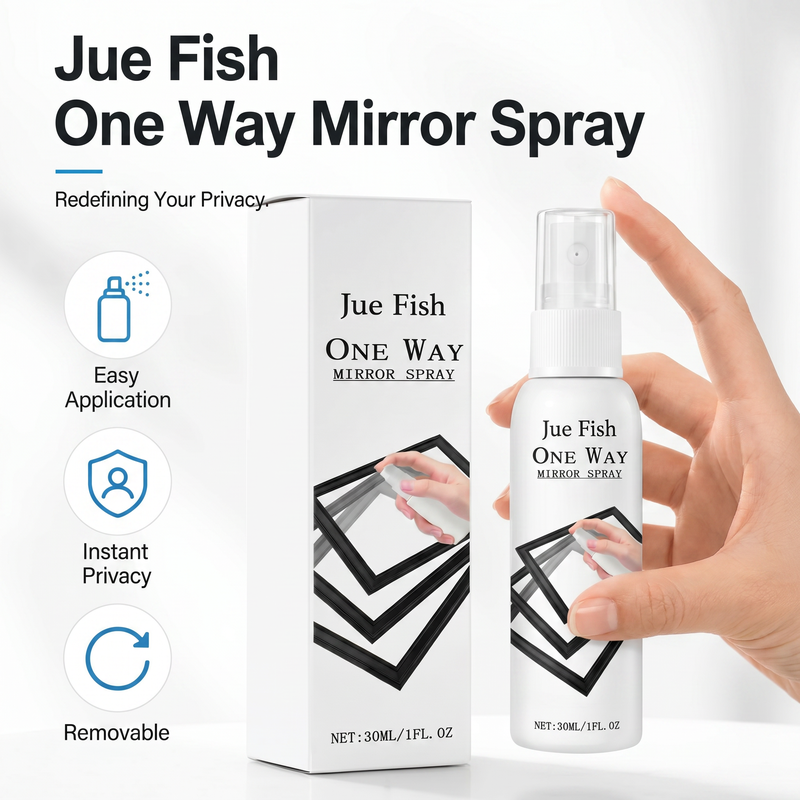 🎁1+1 INGYEN🪞 Fújd fel, és már láthatatlan is vagy – Egyirányú tükör spray otthonra és autóra!
