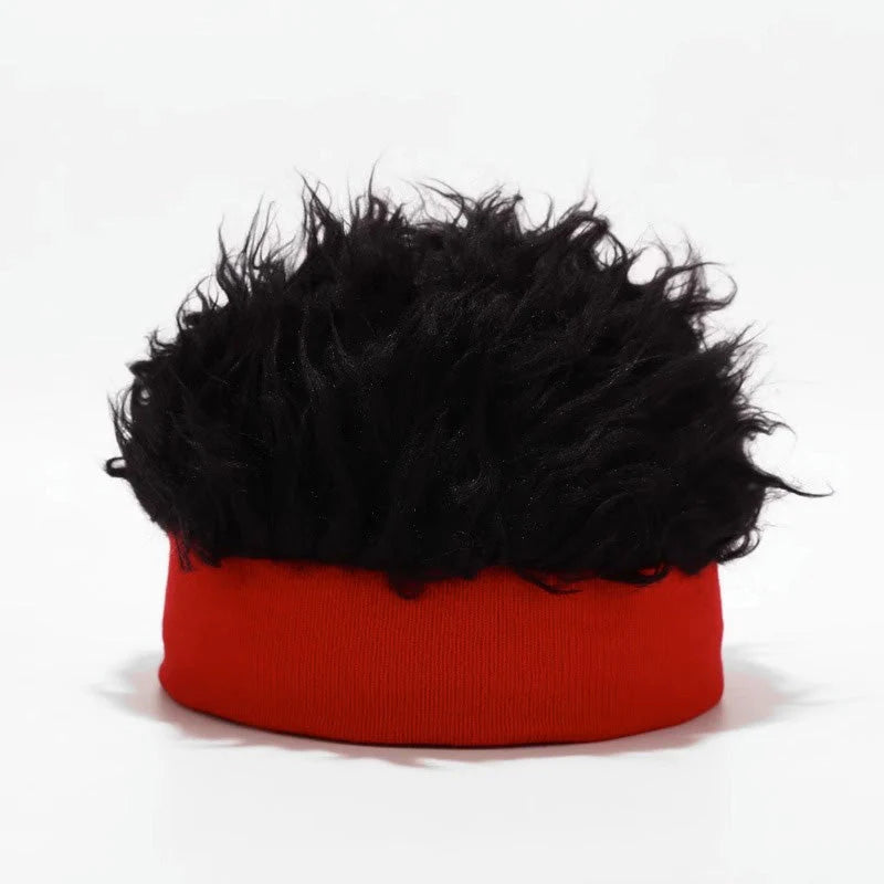 👍2026 Új modell🧢 Hip-hop parókás sapka✨ Uniszex design – Természetes megjelenés, egész napos kényelem!
