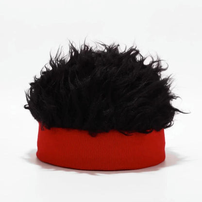 👍2026 Új modell🧢 Hip-hop parókás sapka✨ Uniszex design – Természetes megjelenés, egész napos kényelem!