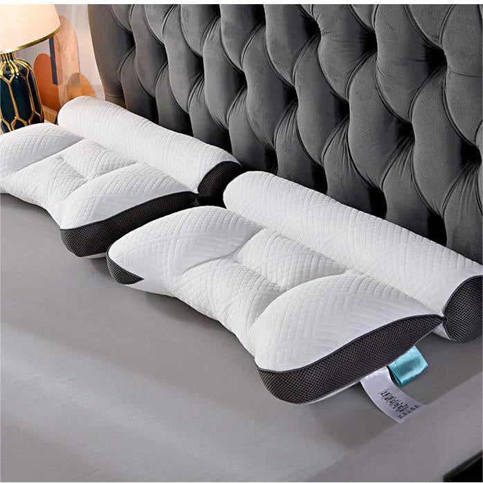 🎁Minél többet vásárol annál többet spórol😴 Ergonomikus nyakpárna – természetes görbület + hipoallergén anyagok!