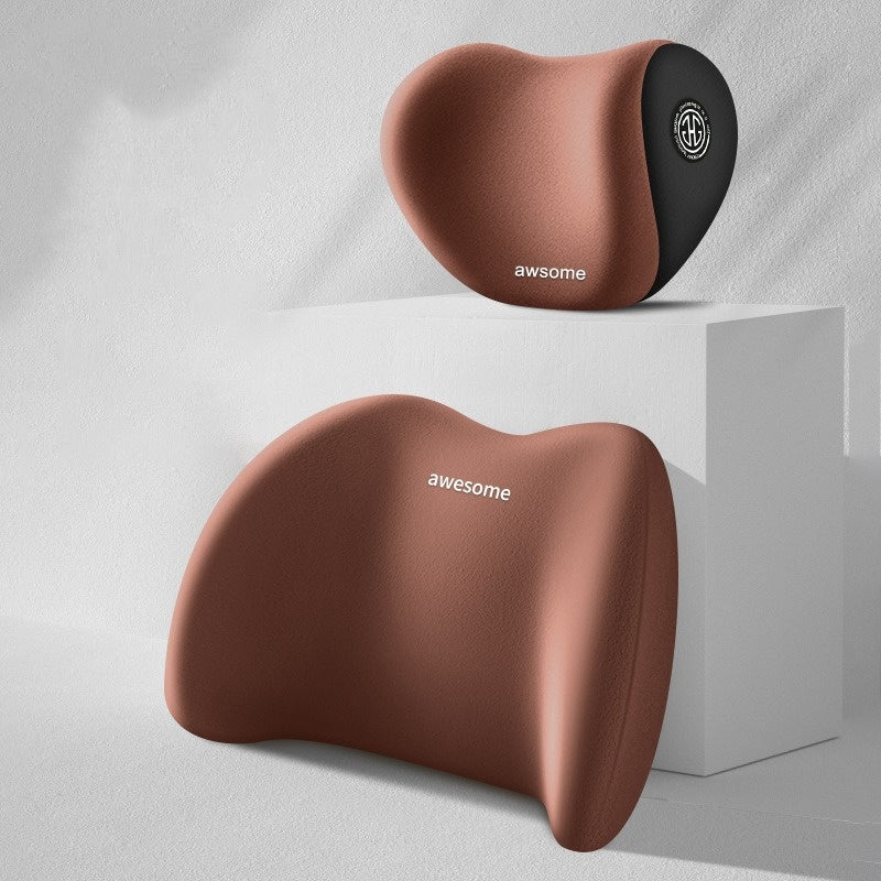 🚚Ergonomic design for perfect lumbar & seat support 🪑Nieodkształcalna, wysokiej jakości poduszka samochodowa！