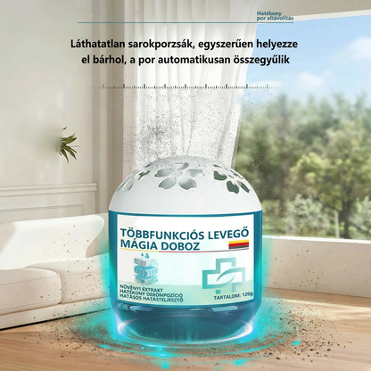 🎉Bestseller akció [🔥1+1 ingyenes🔥]🍃 Automatikus porgyűjtő doboz – Növényi alapú, áram nélkül, teljesen biztonságos!