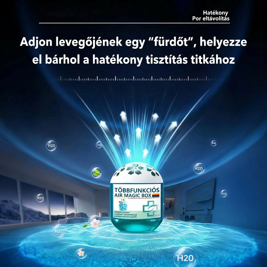 🔥1+1 ingyenes [2 tétel]⏰Időkorlátozott ajánlat🍃Automatikus Porgyűjtő Doboz – Növényi Alapú + Tisztább Levegő!
