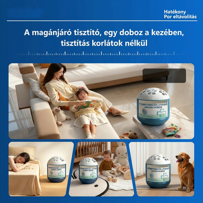 🎉Bestseller akció [🔥1+1 ingyenes🔥]🍃 Automatikus porgyűjtő doboz – Növényi alapú, áram nélkül, teljesen biztonságos!