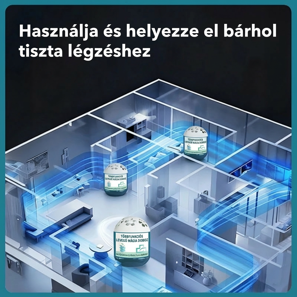 🔥1+1 ingyenes [2 tétel]⏰Időkorlátozott ajánlat🍃Automatikus Porgyűjtő Doboz – Növényi Alapú + Tisztább Levegő!