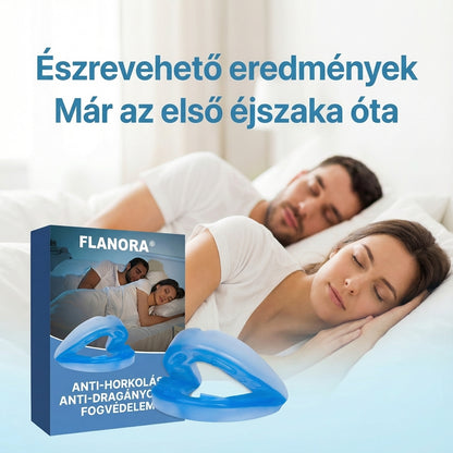 🔥1+1 ingyen😴 Flanora® Plus horkolásgátló szájfeltét🌙 Ultravékony állítható alvási betét – Azonnal csökkenti a horkolást, fájdalom és állkapocsfájdalom nélkül!