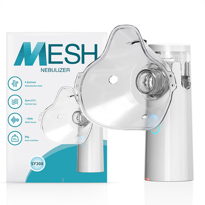 🔥1 vásárol 1 ingyen kap💨ClearFlow Mesh Nebulizer – Gyors Légzési Relief + Csendes Működés!