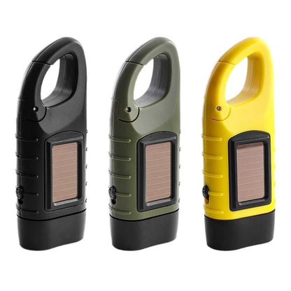 😀60% kedvezmény🔦3-in-1 Kültéri Vészlámpa – Napelem+Kézi+USB Töltés + Powerbank!
