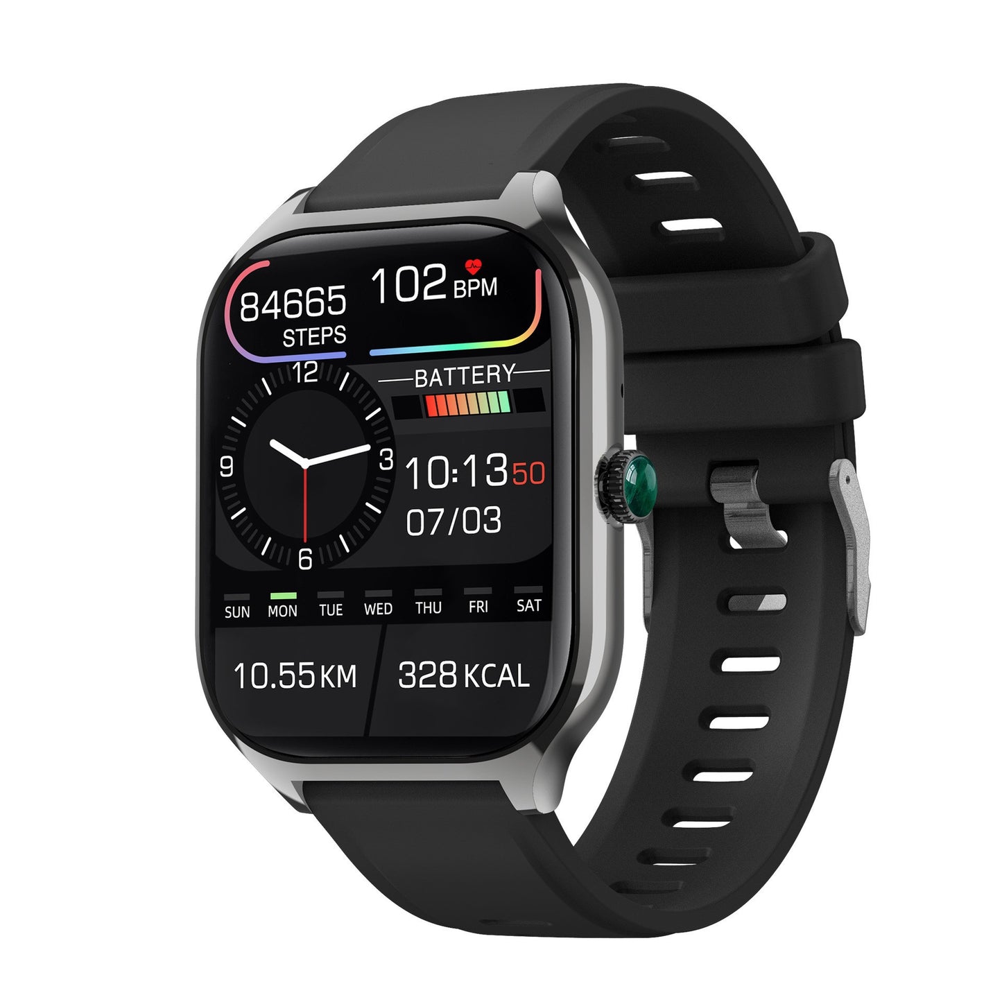 ⌚ Ribili TrackPro 2.0 – Nem invazív vércukorszint-mérő, 20 napos akkumulátor, a csuklód egészségének őre!