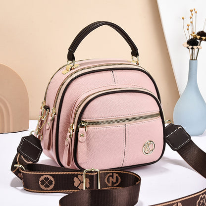 🎉45% árcsökkentés✨Keresztpántos elegáns kézitáska👜Boho stílusú többfunkciós bőr táska – Állítható széles vállpánt, többrekeszes rendezett tárolás!