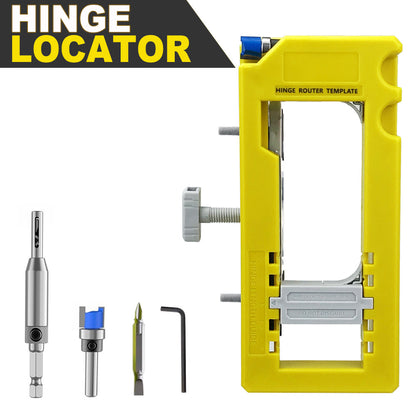 🔥Legkelendőbb termékek🔩Door Hinge Router Template – Precíz Vágás + Könnyű Telepítés!