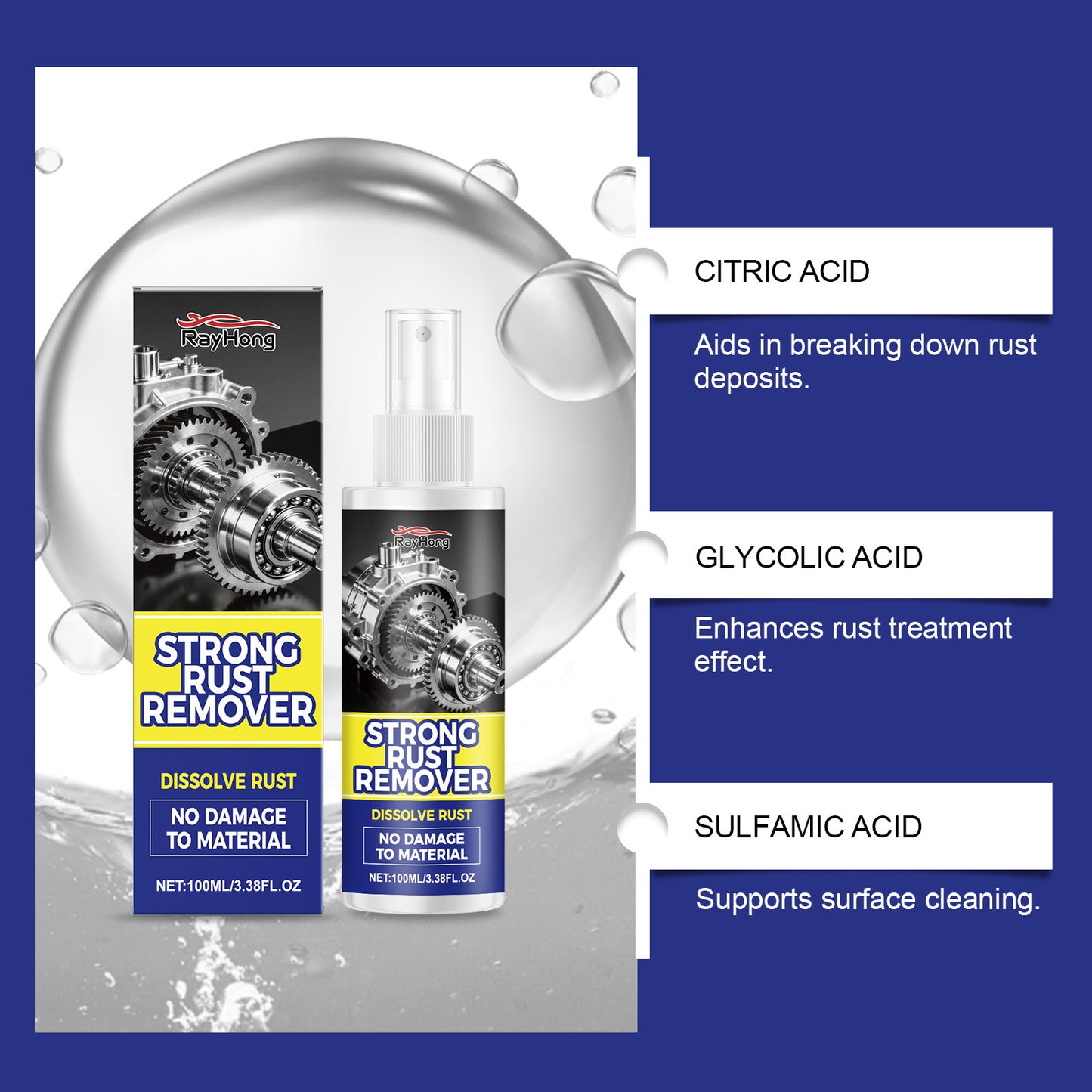 🎁2 vásárol 1 ingyen kap🚗Houstonget Rozsdaeltávolító Spray – Percek alatt Eltünteti a Rostot!