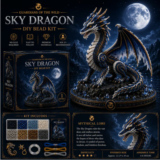 🔥Utolsó nap: 3+1 ajándék🎁 3D állat őrzők DIY gyöngyfűző készlet sorozat🦉Kezdőknek is alkalmas, lépésről lépésre