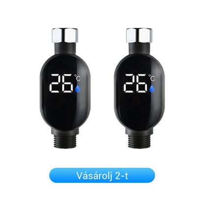 🔥🔥2+2 ingyenes🚿💡 Zuhany hőmérséklet kijelző – valós idejű vízfigyelés, égési sérülések ellen!🌡️✅ Vízforrás hőmérő – intelligens LED kijelző, biztonságos fürdés a családnak!