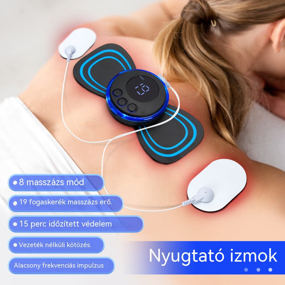 🎁1+1 ingyenes💪🔥 German Tech Mini Massager: 6 Modes, 16 Intensities for Full-Body Relief!