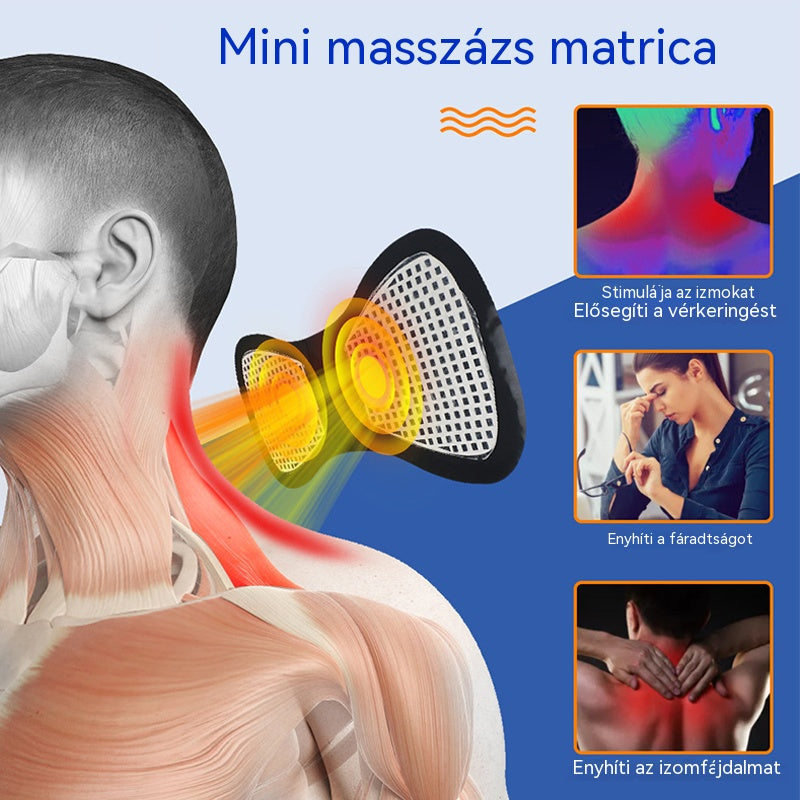 🎁1+1 ingyenes💪🔥 German Tech Mini Massager: 6 Modes, 16 Intensities for Full-Body Relief!
