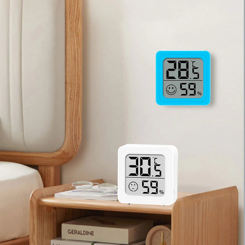 🔝30% kedvezmény🌡️ Mini Hő-Páratartalom Mérő: Hálószoba Levegőminőség – Egy Pillantással!