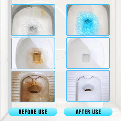✋Két termék eladó🚽 WC Tisztító Stift: Foltok Eltűnnek, Frisség Marad 7 Napig!