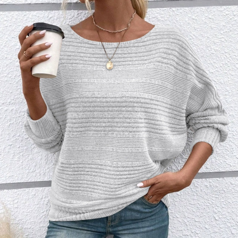 👍2026 Új modell🎁Ingyenes ajándék☁️Csíkos pulóver – Klasszikus stílus és mindennapi kényelem!