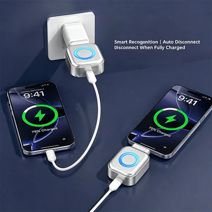 🛡️⚡ 140 W-os szupergyors töltés + AI automatikus kikapcsolás🔋 Intelligens jelzőgyűrű + univerzális kompatibilitás – Telefon, tablet, laptop!