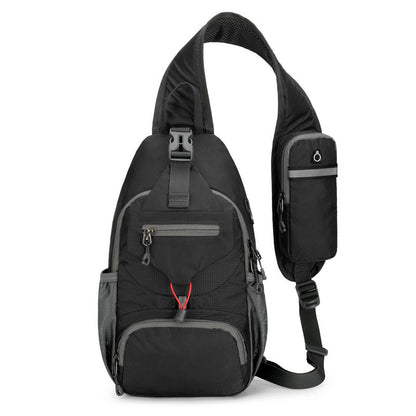 🎒 Férfi outdoor válltáska💧 Vízálló Oxford táska – Több zsebbel ellátott, rendezett tárolás kirándulásokhoz！