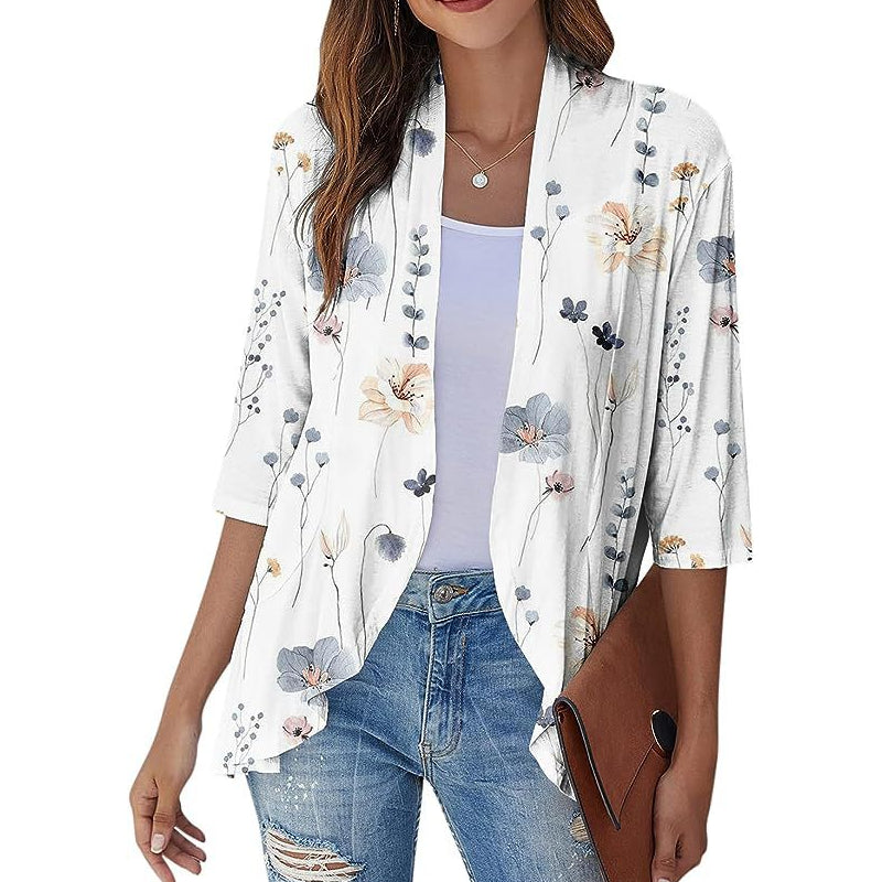 🌟🌸 Elegáns nyitott kardigán szett – Fodros szegéllyel, háromnegyedes ujjakkal, S–3XL-ig, 4 színben! ✨💃