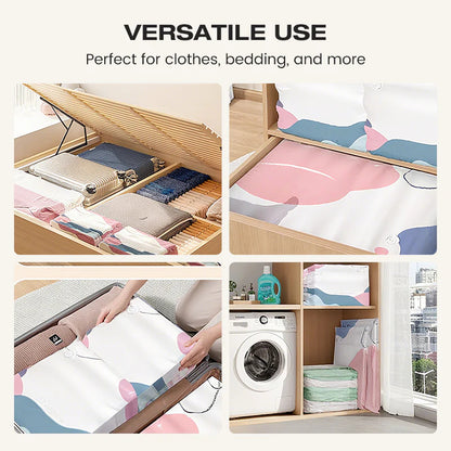 🏠💫 Nagy kapacitású vákuumzsák – Légmentes zárás, penész- és nedvességálló, PA+PE anyagból! 🌟🧴