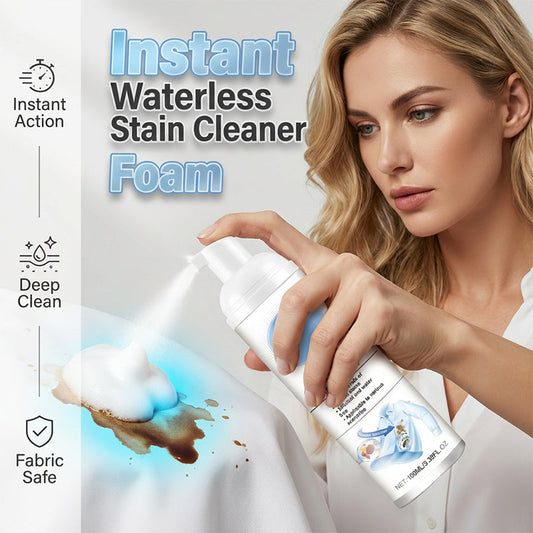 🔥1+1 ingyenes✈️Kompakt sürgősségi ruhafolttisztító💧Vízmentes folttisztító hab – Azonnali tisztítás mosás nélkül minden makacs foltra!