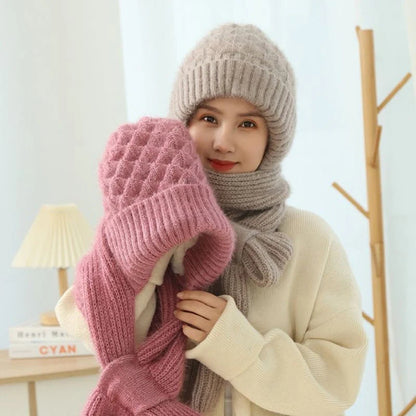 🥶 Téli hideg? Ez a sapka+sál megvédi az arcodat, a nyakadat és a füleidet (Az anyukák imádják!)