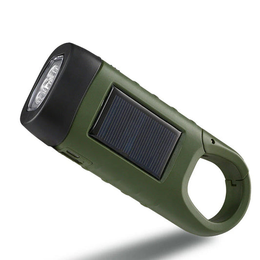 😀60% kedvezmény🔦3-in-1 Kültéri Vészlámpa – Napelem+Kézi+USB Töltés + Powerbank!