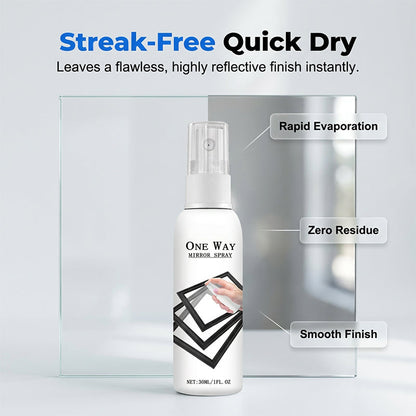 🎁1+1 INGYEN🪞 Fújd fel, és már láthatatlan is vagy – Egyirányú tükör spray otthonra és autóra!