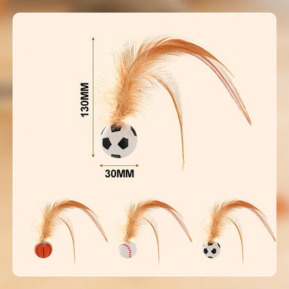 🔥2+2 ingyenes⚽ Interaktív macskalabda🐱 Rugós pattogó macskajáték – Elem nélkül folyamatos szórakozás!