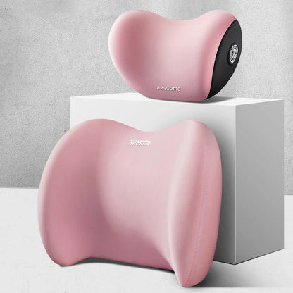 🚚Ergonomic design for perfect lumbar & seat support 🪑Nieodkształcalna, wysokiej jakości poduszka samochodowa！