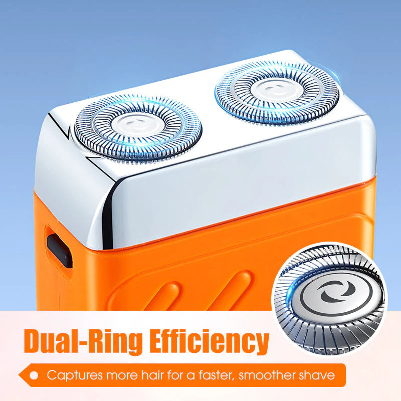 🎉Bestseller akció🪒 Kompakt elektromos borotva🔋 Type-C töltött mini borotva – Ideális otthon és utazás során!