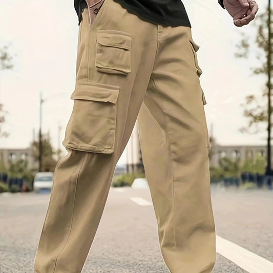 🎁Ingyenes karkötő🔥40% árcsökkentés 👖✨ Cargo nadrág + póló szett – Tágas zsebekkel és laza szabássa!